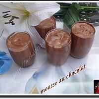 recette mousse au chocolat