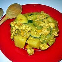 recette Wok de poulet et ses legumes