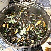 recette Moules au vin blanc