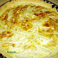 recette tarte au roquefort & poires