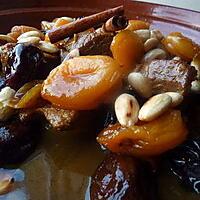 recette Tajine pruneaux et abricots