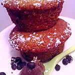 recette Muffin confiture de chataîgnes et pépites de chocolat