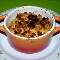 recette Crumble Pommes & Poires