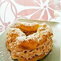 recette Paris brest coeur d'amour simplissime revisiter façon LiLi