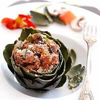 recette Artichauts farcis à la mode italienne