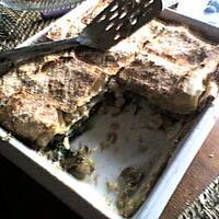 recette LASAGNES GRENOUILLES-CHAMPIGNONS-EPINARDS