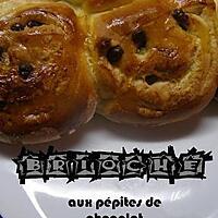 recette brioche aux pépites de chocolat