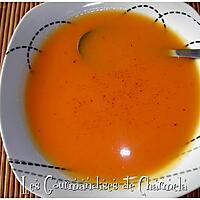 recette Velouté de Carottes et Fève de Tonka