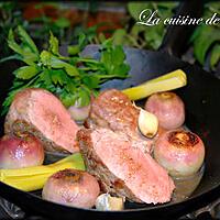 recette Filet mignon et ces petits légumes