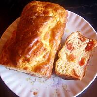 recette CAKE AUX LARDONS ET TOMATES CERISES