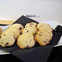 recette cookies choco et noix de coco.