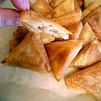 recette Triangle pate d'amande