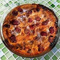 recette Clafoutis abricots, fraises, nougat