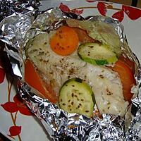 recette Dorade en papillote avec ses légumes