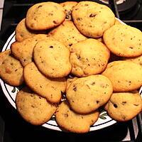 recette Cookies moelleux aux pépites de chocolat