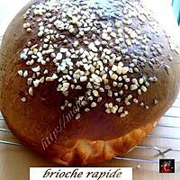 recette brioche rapide