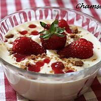 recette Tiramisu aux fraises et speculoos
