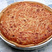 recette Quiche aux poireaux à la bisque