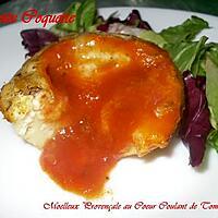 recette Moelleux Provençale Coeur Coulant de Tomates