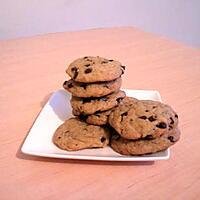 recette Cookies Américains aux pépites de chocolat