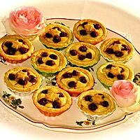 recette TARTELETTES AMANDINES AUX GRIOTTES