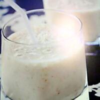 recette Milk shake banane & noix de coco