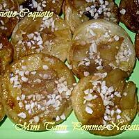 recette Mini Tatin Pomme Noisette