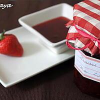 recette Confiture de fraises