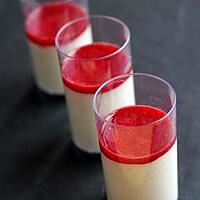 recette Pannacotta aux fruits rouges