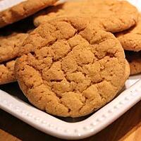 recette Biscuits au beurre de cacahuètes