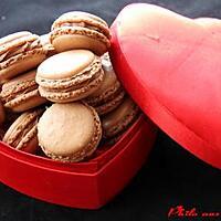 recette Macarons ganache montée au chocolat