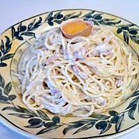 recette Spaghetti à la carbonara moutardé