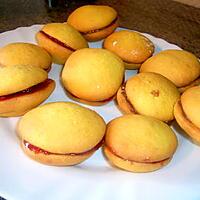 recette Whoopie pies vanille - fraise