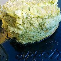 recette Flan de courgettes au roquefort