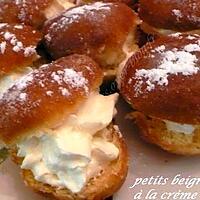 recette petits beignets à la crème