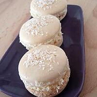 recette Macarons noix de coco