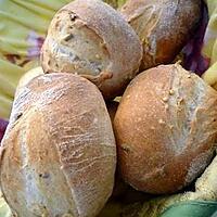 recette Petits pains au levain pour sandwichs