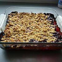 recette Crumble framboises-noix de coco