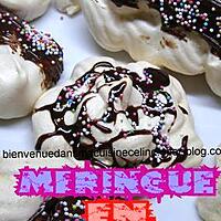 recette meringue en fête