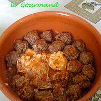 recette Tajine de boulettes