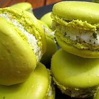 recette Macarons au pesto