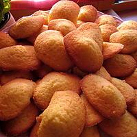 recette MADELEINES AUX ZESTES D'AGRUMES