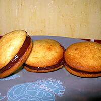 recette Whoopies vanille et chocolat