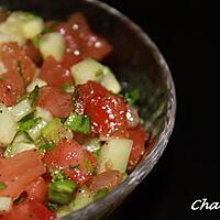 recette Salade marocaine concombre et tomates