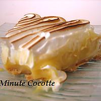 recette TARTE AU CITRON MERINGUEE