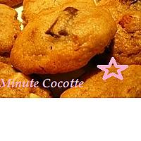 recette Cookies speculoos, amandes et chocolat