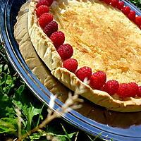 recette Tarte framboise amandes