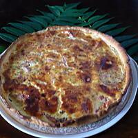 recette Quiche saumon/tomates/boursin