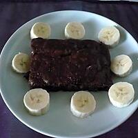 recette Brownies bananes/amandes