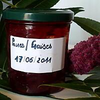 recette Confiture poires/fraises